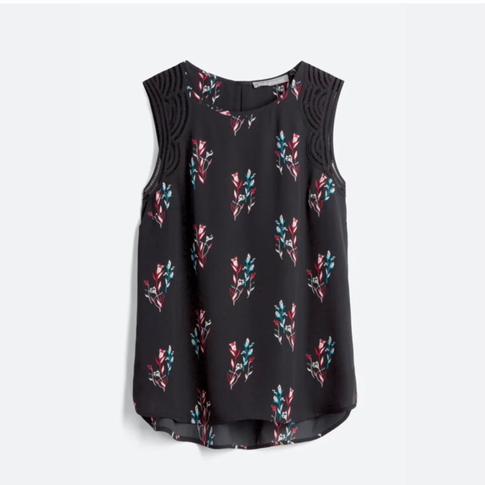 Daniel Rainn Narcissa Crochet Detail Blouse